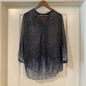 Gibson long sleeve blouse, L